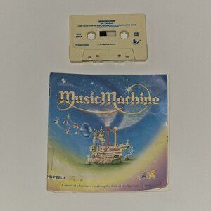 Music Machine By Candle Audio Cassette Tape + 8 Page Booklet 1977 Sparrow